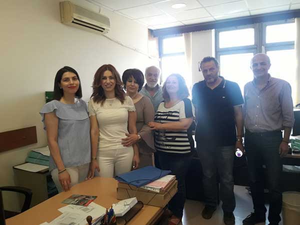 Επίσκεψη στα δικαστήρια Κοζάνης η υποψήφια βουλευτής Στέλλα Θεοχάρη