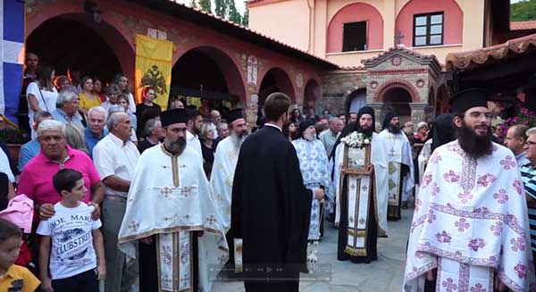 Ιερά Μονή Δρυοβούνου -Εσπερινός Εορτής της Μεταμορφώσεως του Σωτήρος 5/8/2019