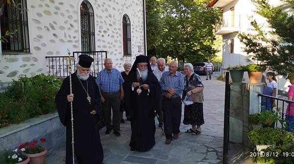 Αγία Κυριακή – Σκούλιαρη: Ένας από τους σταθμούς του Δεκαπενταυγουστιάτικου Οδοιπορικού Παρακλήσεων 2019 του Σεβ. Μητροπολίτου Σερβίων και Κοζάνης κ. Παύλου