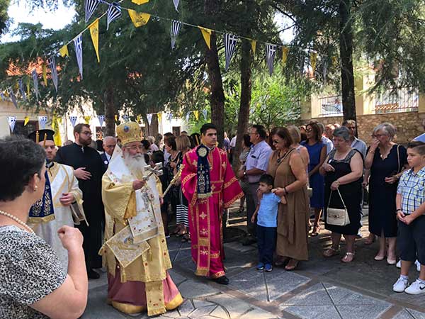 Εορτασμός της Παναγίας στο Βελβεντό