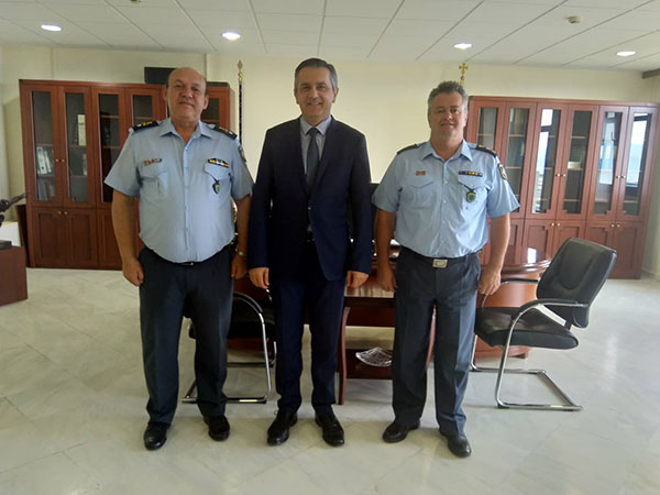 Επίσκεψη του Γενικού Περιφερειακού Αστυνομικού Διευθυντή Δυτικής Μακεδονίας στον Περιφερειάρχη Δυτικής Μακεδονίας