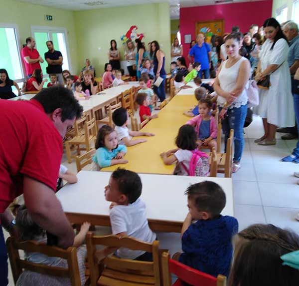 Αγιασμός στον 3ο παιδικό σταθμό Κοζάνης
