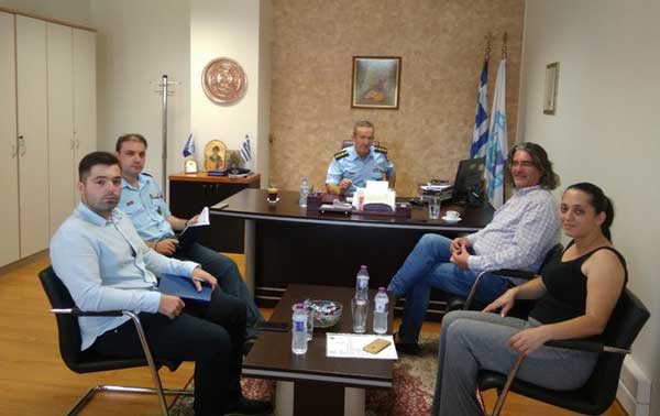 Τον Αστυνομικό Διευθυντή Κοζάνης κο Διόγκαρη Σπυρίδωνα επισκέφθηκε ο Δήμαρχος Σερβίων Χρήστος Ελευθερίου