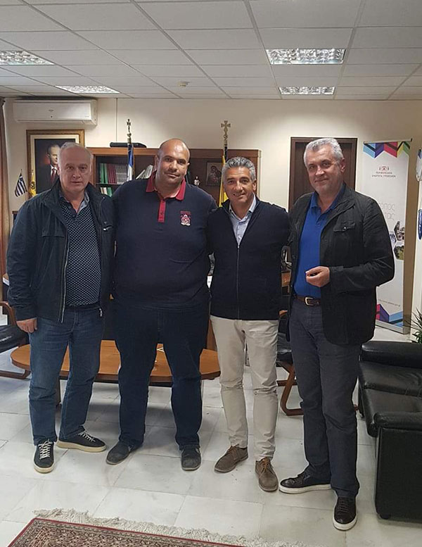 Ο Πρόεδρος και μέλη του ΔΣ του Επιμελητηρίου Γρεβενών στον Αντιπεριφερειάρχη