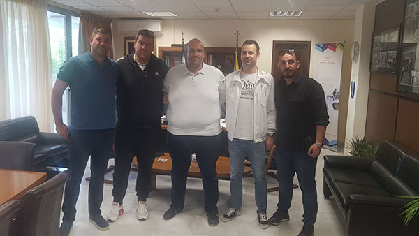 Τον Αντιπεριφερειάρχη της Π.Ε. Γρεβενών επισκέφθηκαν Πρόεδρος και τα μέλη του Διοικητικού Συμβουλίου της Ένωσης Υπαλλήλων Καταστήματος Κράτησης Γρεβενών
