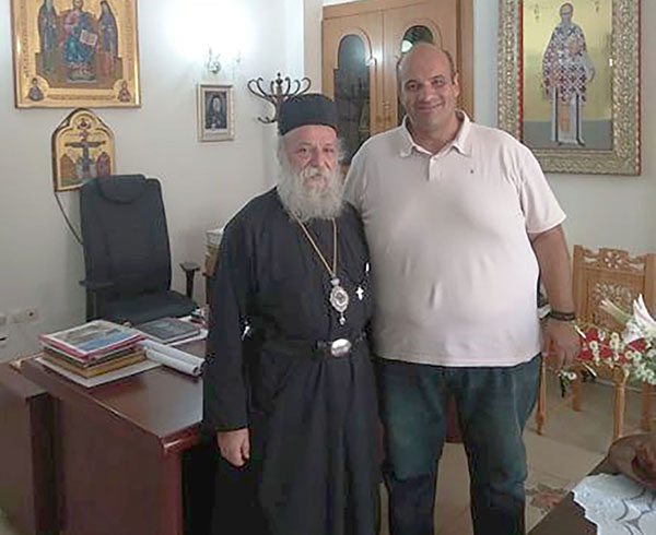 Τον Μητροπολίτη Γρεβενών κ.κ. Δαβίδ επισκέφθηκε την ο Αντιπεριφερειάρχης Π.Ε. Γρεβενών Γιάννης Γιάτσιος