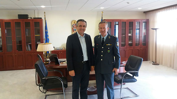 Επίσκεψη του Σπυρίδωνα Διόγκαρη στο Γιώργο Κασαπιδη