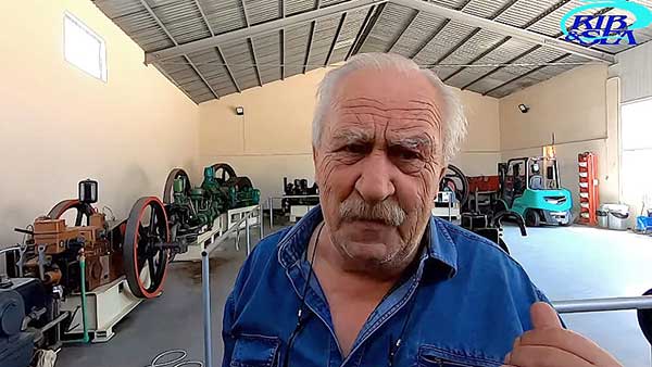 Ο Βελισσάριος Μυλωνάς από την Αναρράχη Εορδαίας διαθέτει ιδιωτική συλλογή με σπάνιους αιωνόβιους κινητήρες