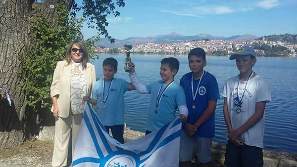 Η Ολυμπία Τελιγιορίδου βραβεύει τους αθλητές του ΝΟΚ που διακρίθηκαν στο Βελιγράδι