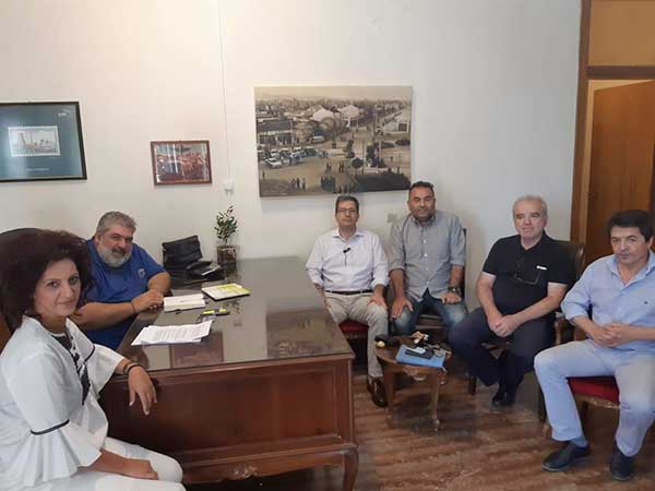 Συνάντηση Δημάρχου Εορδαίας Παναγιώτη Πλακεντά με τον Πρύτανη του Πανεπιστημίου Δυτικής Μακεδονίας