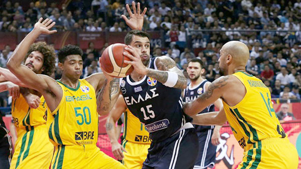 Βραζιλία – Ελλάδα 79-78: Εθνική κατάρρευση και «τελικός» με Νέα Ζηλανδία!