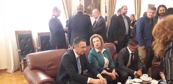 Η δεξίωση στο δημαρχείο της Κοζάνης-Γενικός Γραμματέας Αγροτικής Ανάπτυξης: «Διαπραγμάτευση για την χωροθέτηση μειονεκτικών περιοχών»-Μέτρα ενίσχυσης των αγροτών