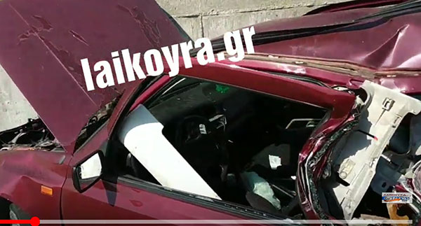 Τραγωδία στην Εγνατία Οδό έξω από τη Βέροια – Γυναίκα παρασύρθηκε από φορτηγό – Δείτε το βίντεο