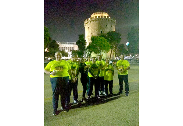 Συμμετοχή του ΚΕΚΑΑμεΑ Π.Ε. Κοζάνης «Ειδικό Εργαστήρι Κοζάνης», στον 8ο διεθνή νυχτερινό ημιμαραθώνιο Θεσσαλονίκης 2019