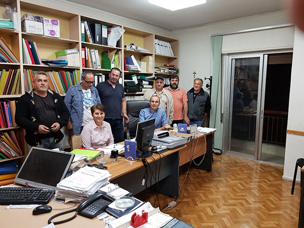 Συνάντηση του Αντιδημάρχου κ. Κυριακίδη Κωνσταντίνου και στελεχών του Δήμου για την εύρυθμη λειτουργία των λαϊκών αγορών