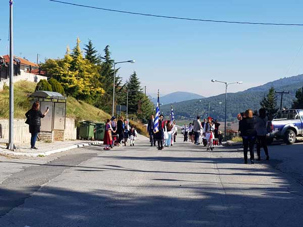 Δείτε φωτογραφίες από τον εορτασμό της 28ης Οκτωβρίου στο Λιβαδερό