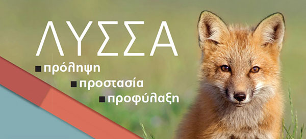 Το Τμήμα Κτηνιατρικής Κοζάνης για την αντιμετώπιση της λύσσας