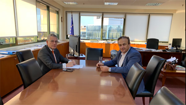 Σύσκεψη στο υπουργείο Περιβάλλοντος και Ενέργειας για τον κάθετο άξονα Ξινό – Φλώρινα