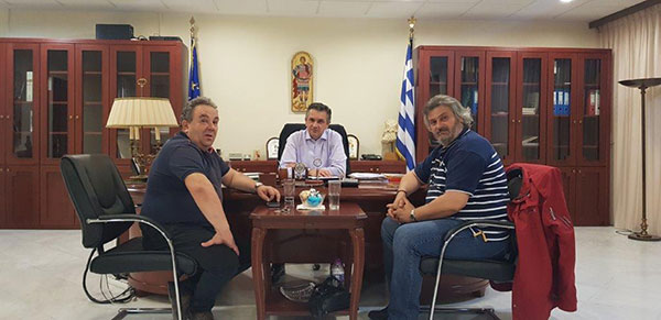 Με τον Περιφερειάρχη Γ. Κασαπίδη συναντήθηκε ο ΣΠΑΡΤΑΚΟΣ – Επί τάπητος ο σχεδιασμός για την «επόμενη ημέρα» της περιοχής