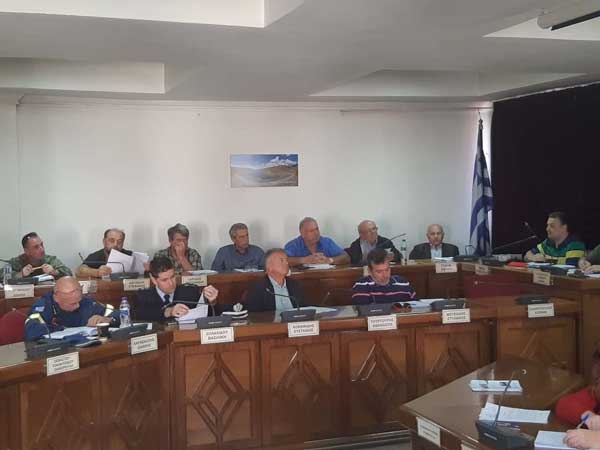 Συνεδρίαση του Συντονιστικού Τοπικού Οργάνου Πολιτικής Προστασίας Δήμου Εορδαίας