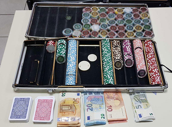 Συνελήφθησαν 11 άτομα για συμμετοχή σε παράνομο τυχερό παίγνιο, σε περιοχή της Πτολεμαΐδας