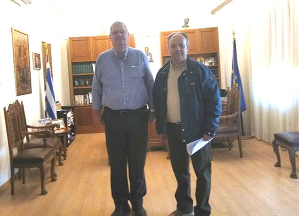 Επίσκεψη του Λάμπρου Χατζηζήση στην Περιφέρεια Ηπείρου για τον Ε65 – Κοινή συνισταμένη η συντόμευση της κατασκευή του