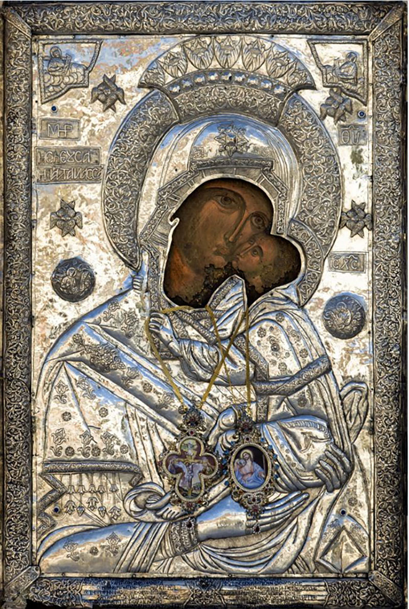 Υποδοψή της Ιερής Εικόνας της Παναγίας της Ζιδανιώτισσας στα Σέρβια