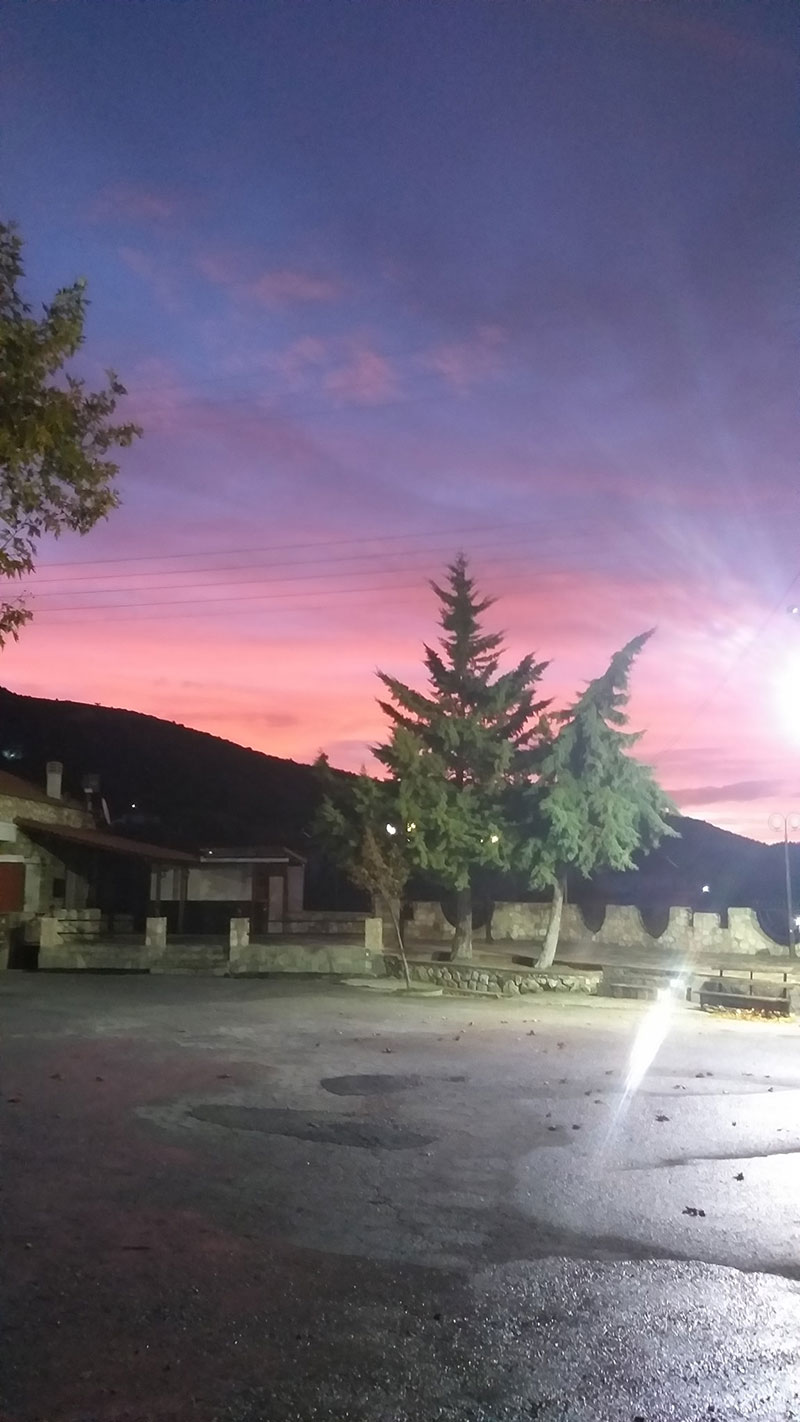 Ανατολή στο Μεταξά Κοζάνης