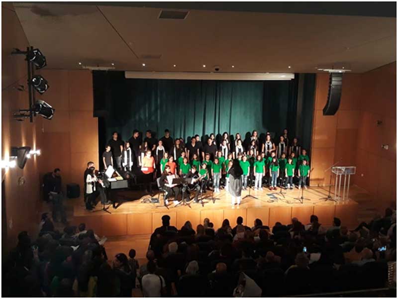 Εμφάνιση της παιδικής και εφηβικής χορωδίας “Βελβεντινές Φωνές” στη Θεσσαλονίκη