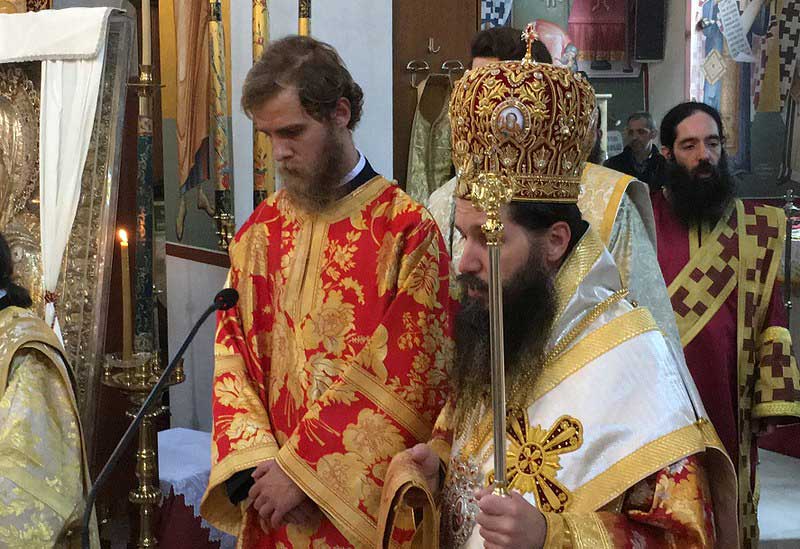 Χειροτονήθηκε Διάκος ο Αριστείδης Νικολόπουλος (φωτογραφίες – video)