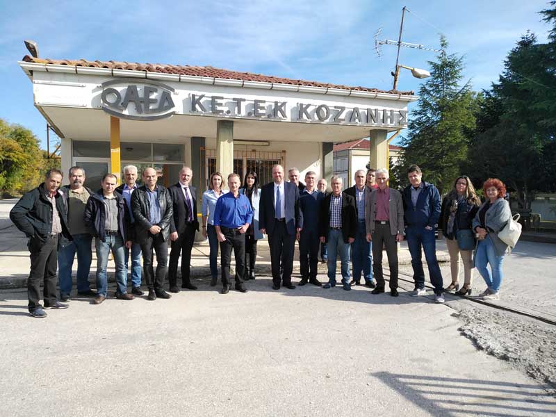 Επίσκεψη στην ΕΠΑ.Σ μαθητείας Κοζάνης πραγματοποίησε ο διοικητής του ΟΑΕΔ κ. Σπύρος Πρωτοψάλτης