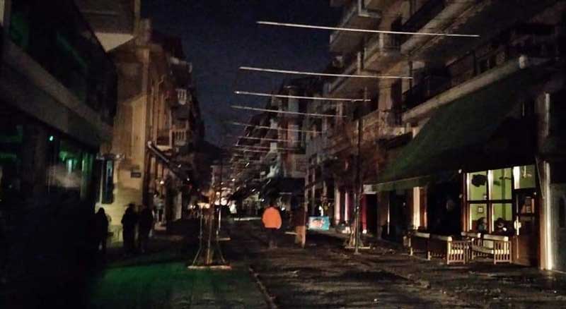 Φλώρινα: Μπλάκ άουτ και σεισμός αναστάτωσαν τη νύχτα τους κατοίκους