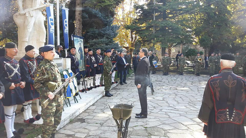 Ο Γιώργος Κασαπίδης στην 107η επέτειο απελευθέρωσης της Καστοριάς