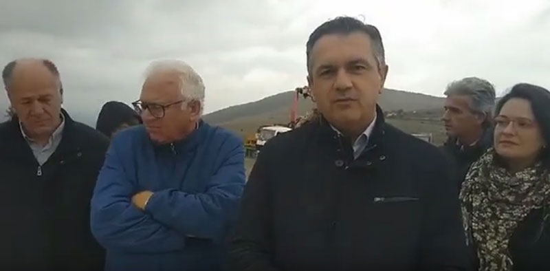 Ο Κασαπίδης στο νέο κέντρο υγείας Σιάτιστας! Προχωράει το έργο. Γίνεται θεμελίωση