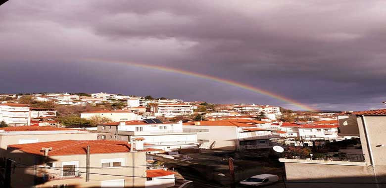 Η φωτογραφία της ημέρας: Πανέμορφο ουράνιο τόξο στην περιοχή Σκ’ρκα!