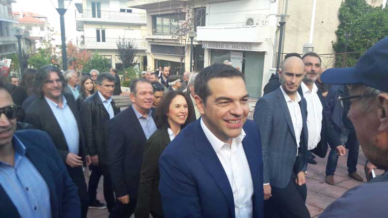 Θερμή υποδοχή του Αλέξη Τσίπρα στα Σέρβια και το δημοτικό συμβούλιο – Χρήστος Ελευθερίου: «Είστε τα 3 Α, Αριστερά-Αλέξης -Αλιάκμονας»