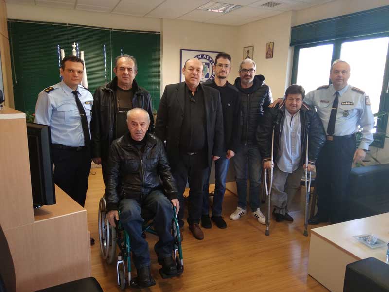 Ο Συλλόγος Ατόμων με Αναπηρία Π.Ε. Κοζάνης επισκέφτηκε τον Γενικό Περιφερειακό Αστυνομικό Διευθυντή Δυτικής Μακεδονίας,Ταξίαρχο Θεόδωρο Κεραμά