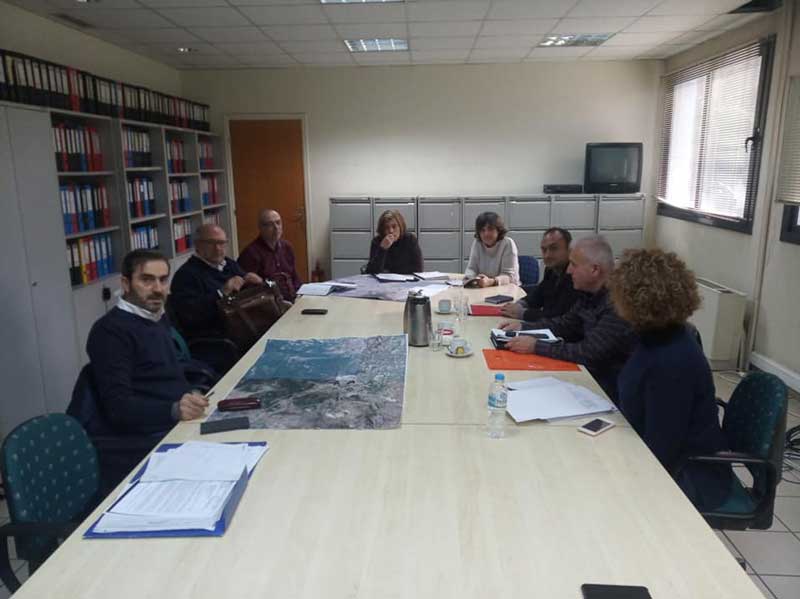 Τεχνική συνάντηση εργασίας για το τμήμα «Πτολεμαΐδα – Φλώρινα» του καθέτου άξονα της Εγνατίας Οδού πραγματοποιήθηκε στα γραφεία της Εγνατία Οδός Α.Ε.