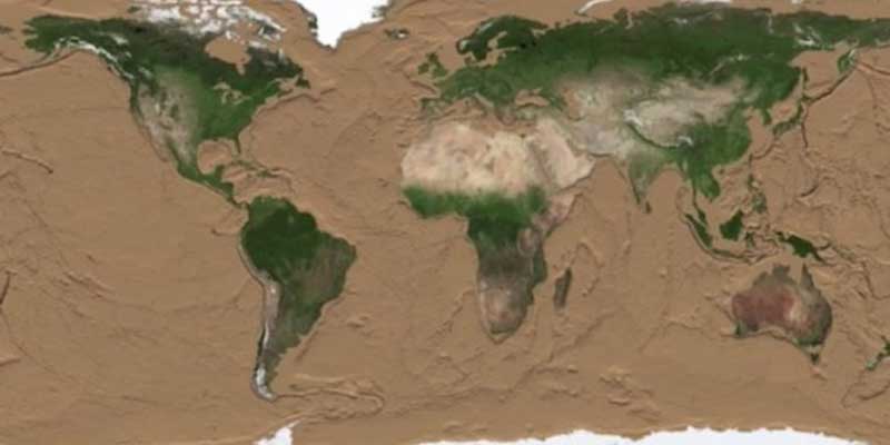 Εφιαλτικό time lapse βίντεο: Να πώς θα είναι η Γη αν στεγνώσουν οι ωκεανοί [βίντεο]