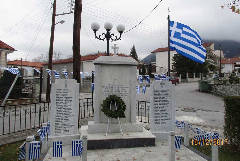 Ημέρα Μνήμης για το Ολοκαύτωμα των Πιερίων – Δεκέμβριος 1943, την Κυριακή 15-12-2019, στον Ιερό Ναό Αγίου Διονυσίου Βελβεντού
