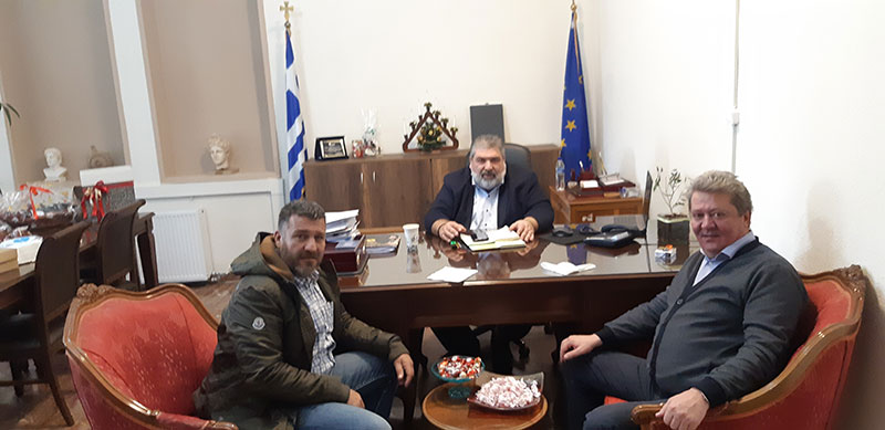 Συνάντηση Δημάρχου Εορδαίας με τον Πρόεδρο της ΠΟΕ-ΟΤΑ