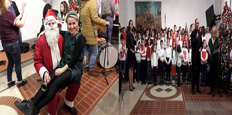 Με τον Αη Βασίλη και καλαντίσματα η χριστουγεννιάτικη γιορτή του Συνδέσμου Γραμμάτων και Τεχνών