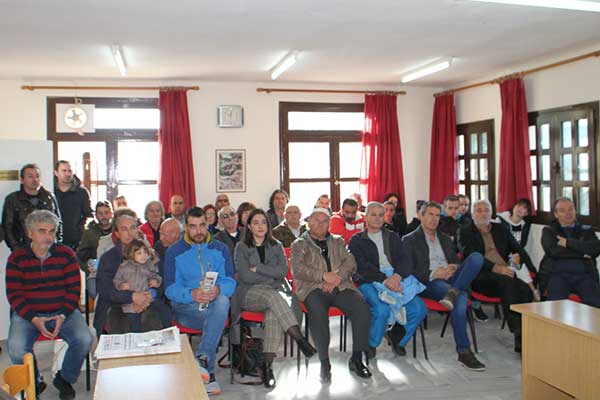 Πραγματοποιήθηκε από την Κ.Ο. Καμβουνίων του ΚΚΕ στο Τρανόβαλτο, εκδήλωση με θέμα τις θέσεις του ΚΚΕ για τον ορυκτό πλούτο και ειδικότερα για το μάρμαρο