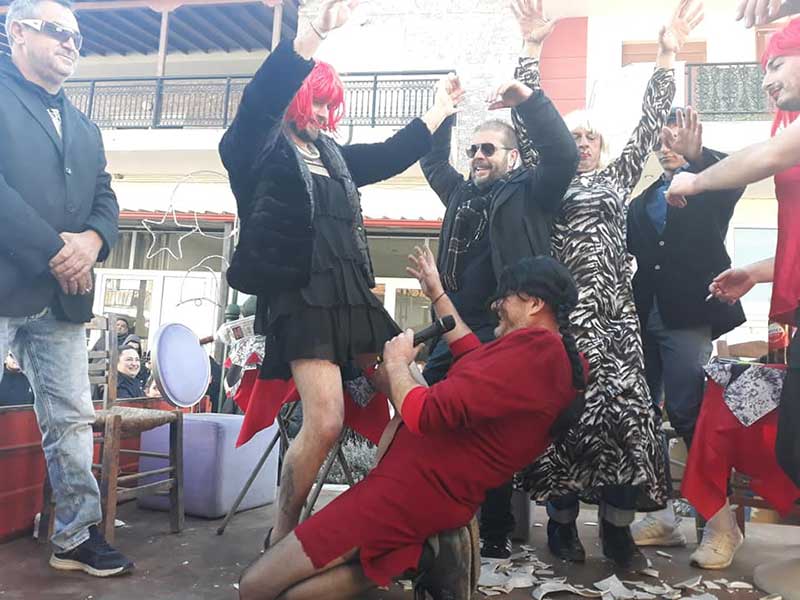 Το καρναβάλι της Αναρράχης ανήμερα της Πρωτοχρονιάς