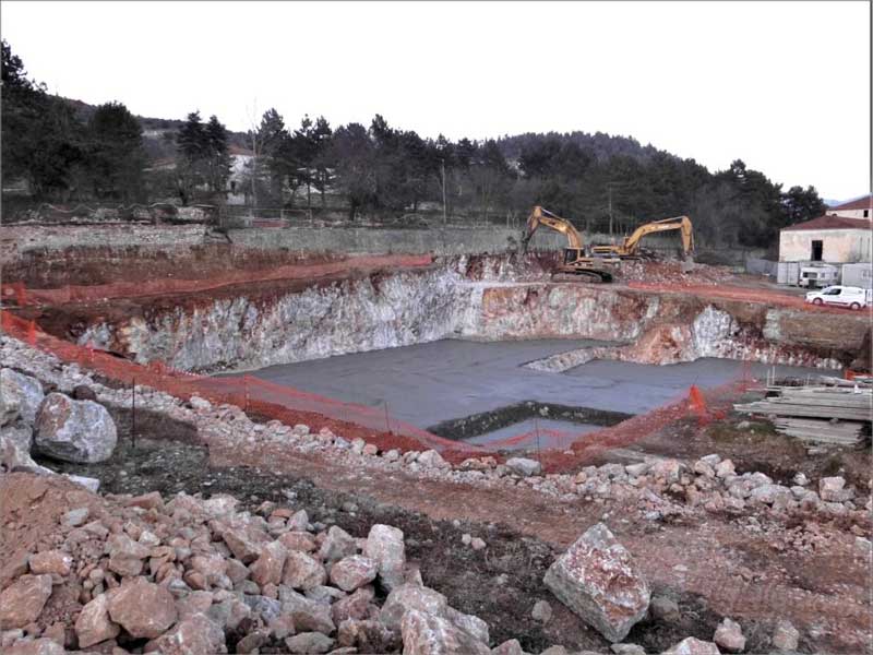 Θεμελίωση του νέου Αστυνομικού Μεγάρου Καστοριάς (φωτογραφίες)