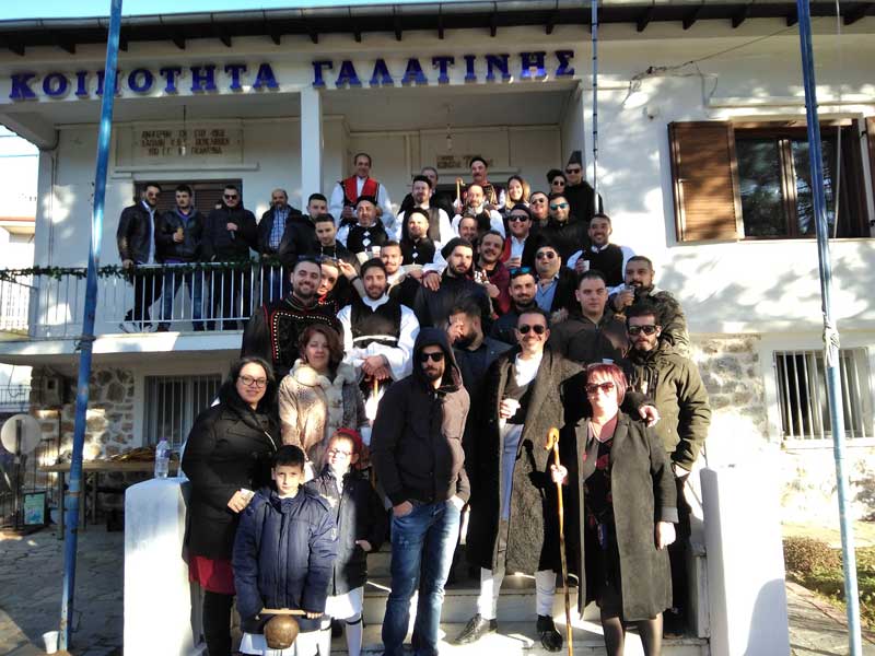 Με τον εκκλησιασμό των Γκδουνάδων ξεκίνησε η πρώτη μέρα του χρόνου στη Γαλατινή
