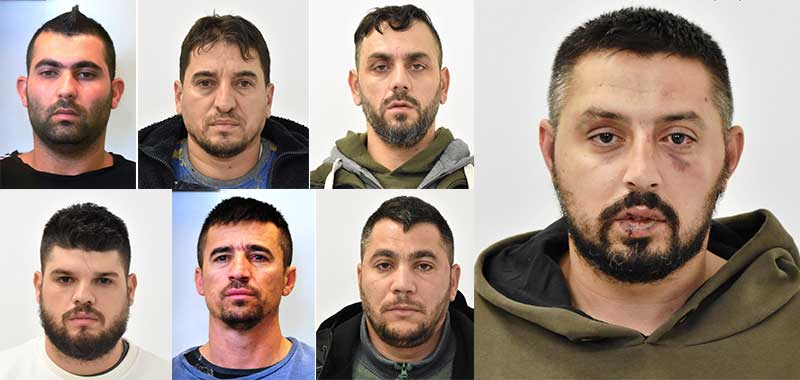 Οι 7 ληστές που διέπρατταν ληστείες και κλοπές – Ένας από Κοζάνη