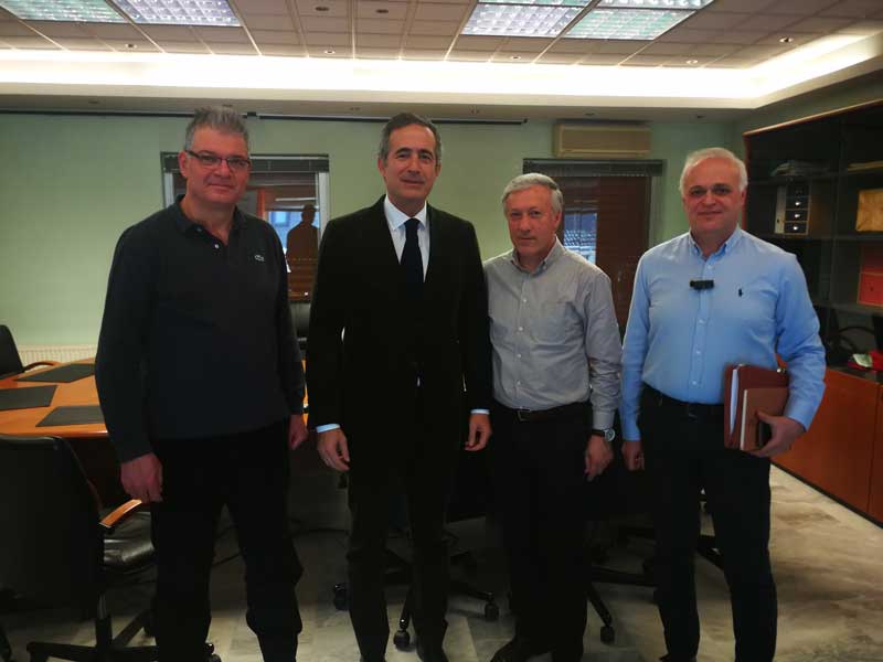 Επίσκεψη συνεργασίας του Βουλευτή Ν. Κοζάνης Στάθη Κωνσταντινίδη στην ΑΝΚΟ