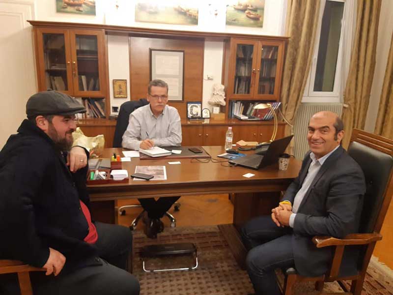 Συνάντηση του Λάζαρου Μαλούτα με τη  Γενική Γραμματεία Επαγγελματικής Εκπαίδευσης, Κατάρτισης και Διά Βίου Μάθησης