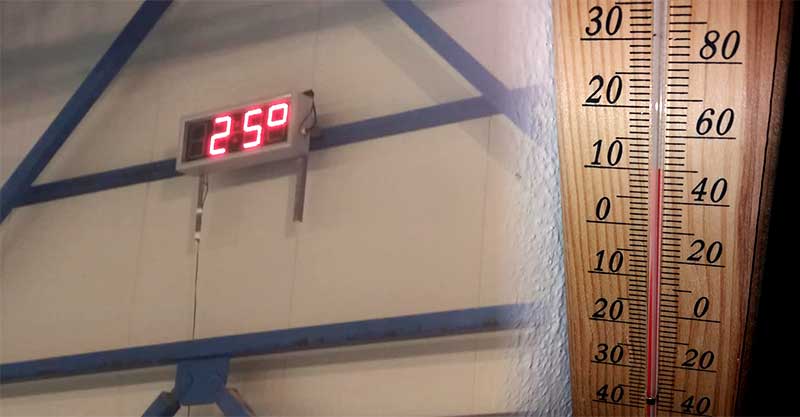 25° βαθμοί στο κολυμβητήριο στο Λιάπειο – 9° βαθμοί στο διπλανό κλειστό στο μπάσκετ